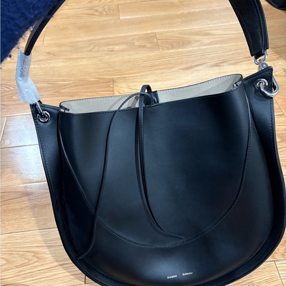 NWT Black Proenza Schoulder Leather Shoulder Bag - Picture 2 of 9